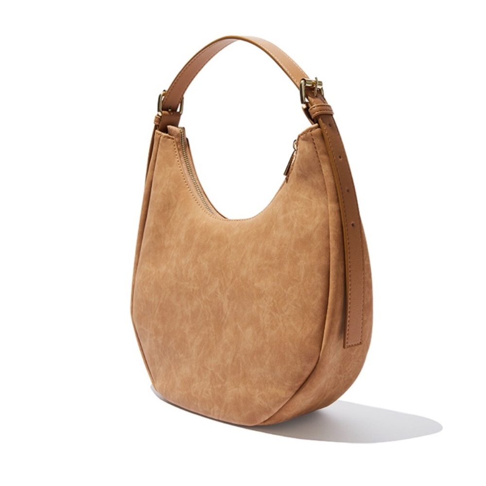 4TH & RECKLESS Una Faux Suede Crescent Bag